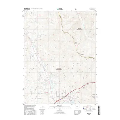 2016 Map of Dillon, 2016 Print
