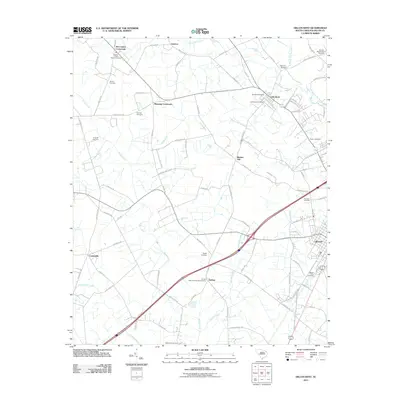 2011 Map of Dillon West, 2011 Print