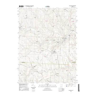 2016 Map of Dillonvale, 2016 Print