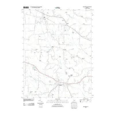 2010 Map of Dillsboro, 2010 Print
