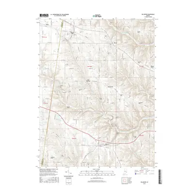 2016 Map of Dillsboro, 2016 Print