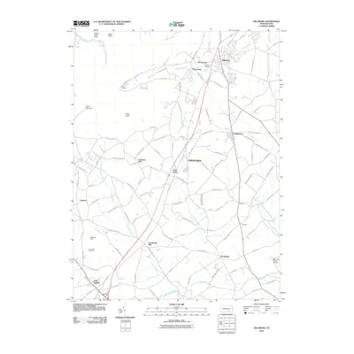 2010 Map of Dillsburg, 2010 Print