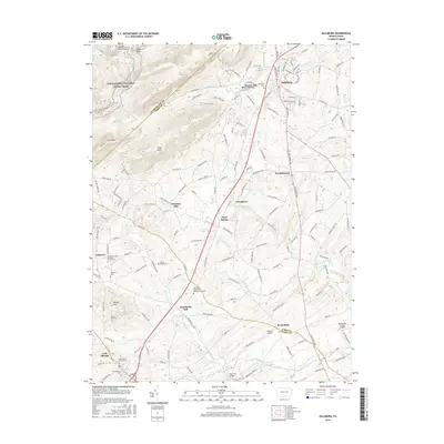 2016 Map of Dillsburg, 2016 Print