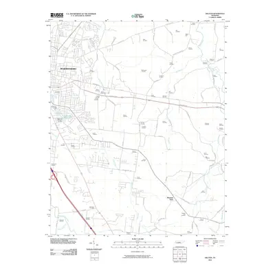 2010 Map of Dillton, 2010 Print