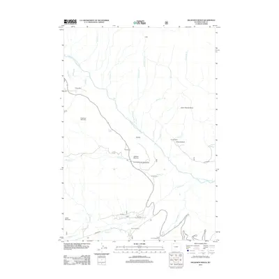 2012 Map of Dillworth Bench, 2012 Print