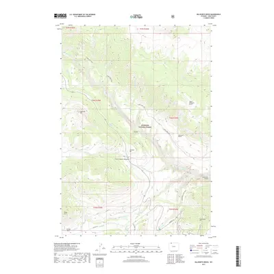 2017 Map of Dillworth Bench, 2017 Print