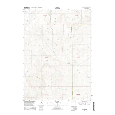 2015 Map of Dilts Ranch, 2015 Print