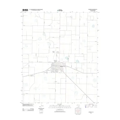 2012 Map of Dimmitt, 2012 Print