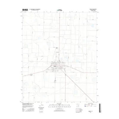 2016 Map of Dimmitt, 2016 Print