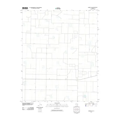 2010 Map of Dimmitt SW, 2010 Print