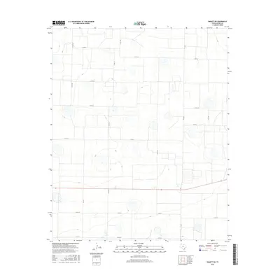 2016 Map of Dimmitt SW, 2016 Print