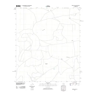 2010 Map of Dimple Hills, 2010 Print