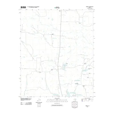 2010 Map of Dimple, 2010 Print