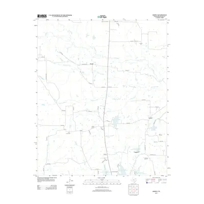 2013 Map of Dimple, 2013 Print