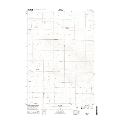 2014 Map of Dinca, 2014 Print