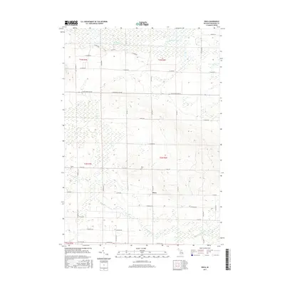 2017 Map of Dinca, 2017 Print