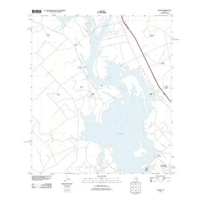 2010 Map of Dinero, 2010 Print