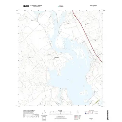 2019 Map of Dinero, 2019 Print