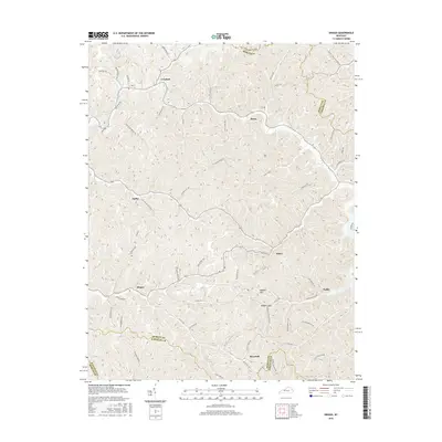 2016 Map of Dingus, 2016 Print