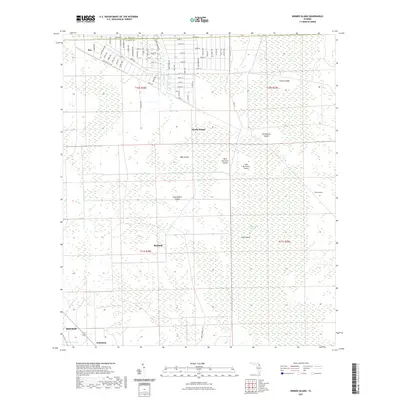 2021 Map of Dinner Island, 2021 Print