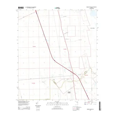 2015 Map of Dinner Island NE, 2015 Print