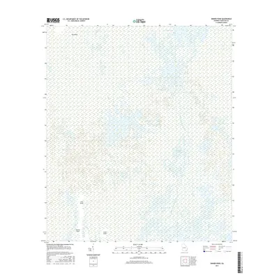 2017 Map of Dinner Pond, 2017 Print