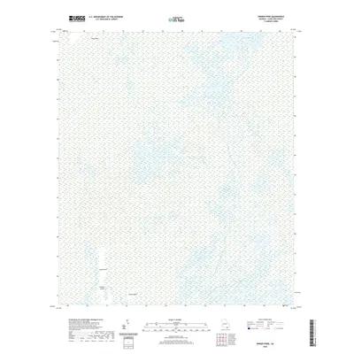 2020 Map of Dinner Pond, 2020 Print