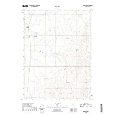 2018 Map of Dinner Station, 2018 Print
