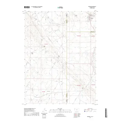 2019 Map of Dinosaur, 2019 Print