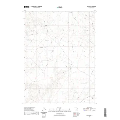 2020 Map of Dinosaur NW, 2020 Print