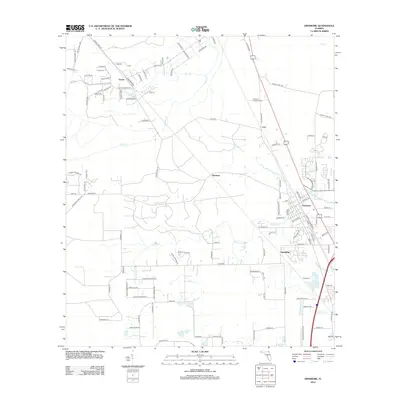2012 Map of Dinsmore, 2012 Print