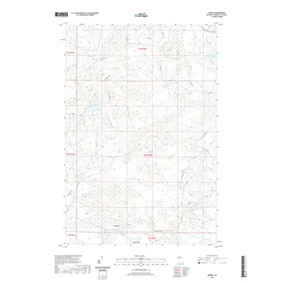 2019 Map of Diorite, 2019 Print