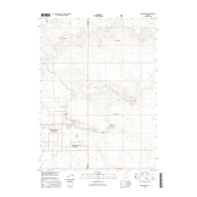 2016 Map of Dipper Spring, 2016 Print