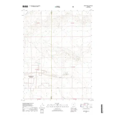 2019 Map of Dipper Spring, 2019 Print