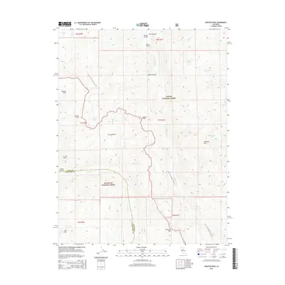 2015 Map of Disaster Peak, 2015 Print
