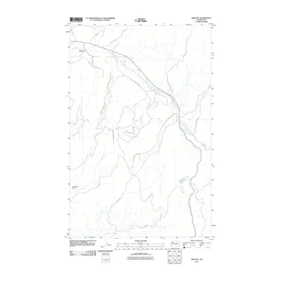 2011 Map of Disautel, 2011 Print