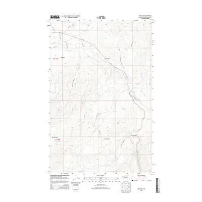 2014 Map of Disautel, 2014 Print