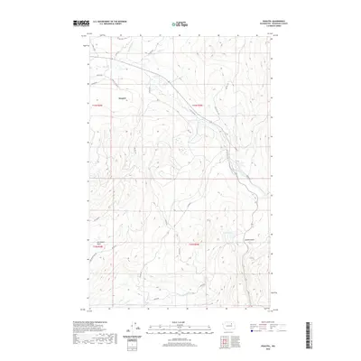 2020 Map of Disautel, 2020 Print