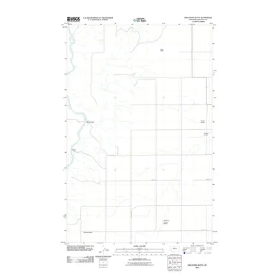 2011 Map of Discovery Butte, 2011 Print