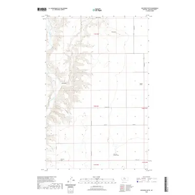 2020 Map of Discovery Butte, 2020 Print