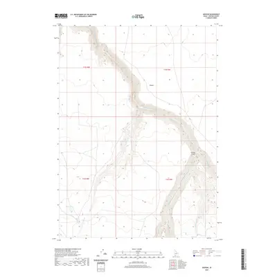 2020 Map of Dishpan, 2020 Print