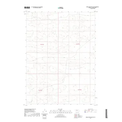 2017 Map of Dismal River Ranch NW, 2017 Print