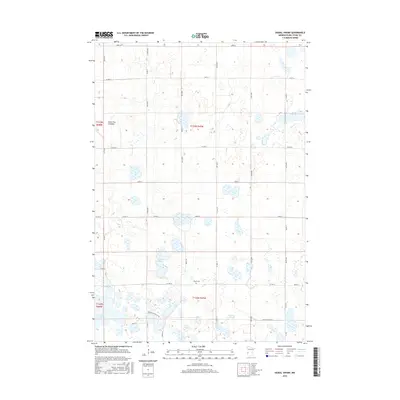 2016 Map of Dismal Swamp, 2016 Print