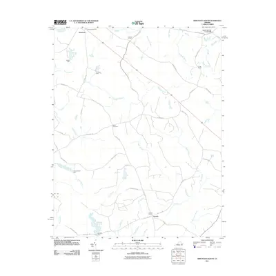 2011 Map of Disputanta South, 2011 Print