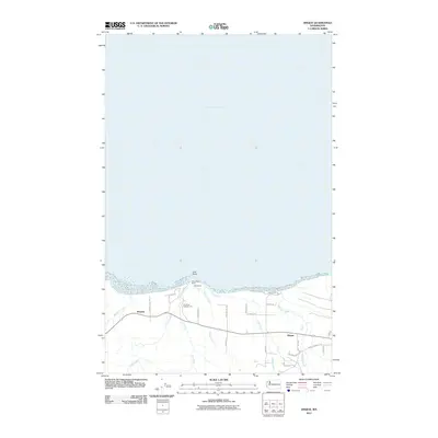 2011 Map of Disque, 2011 Print