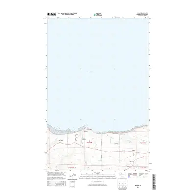 2014 Map of Disque, 2014 Print