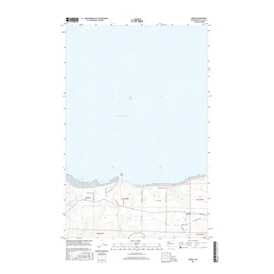 2017 Map of Disque, 2017 Print