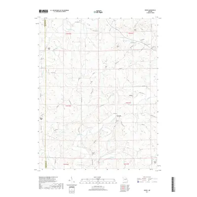 2017 Map of Dissen, 2017 Print