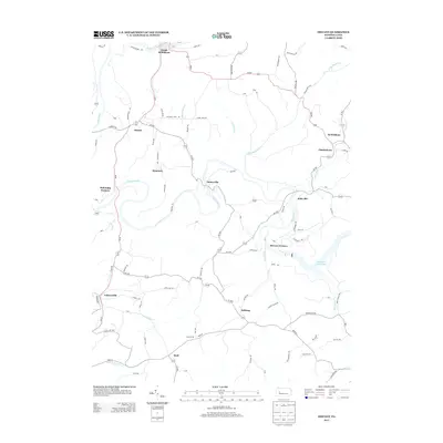 2013 Map of Distant, 2013 Print