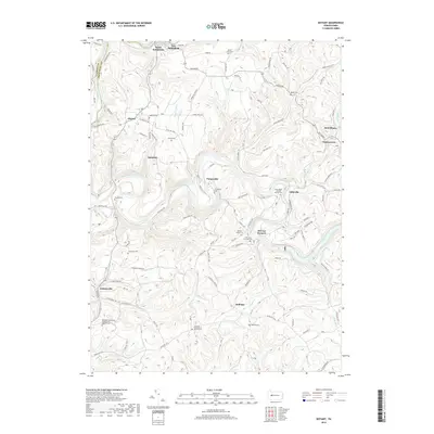 2019 Map of Distant, 2019 Print